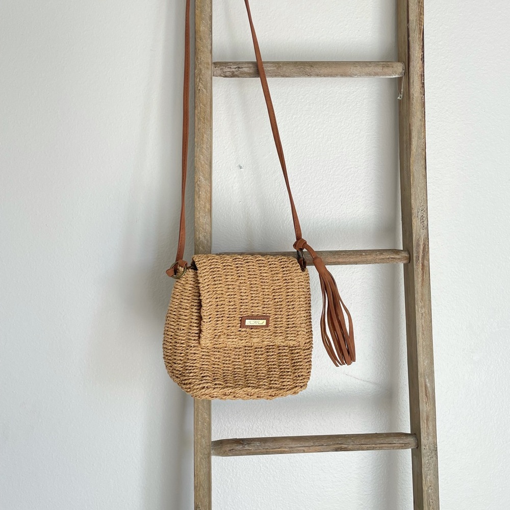 Woven crossbody